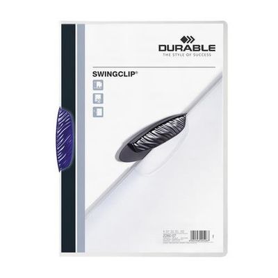 Durable Swingclip report cover Polypropylene (PP) Dark Blue