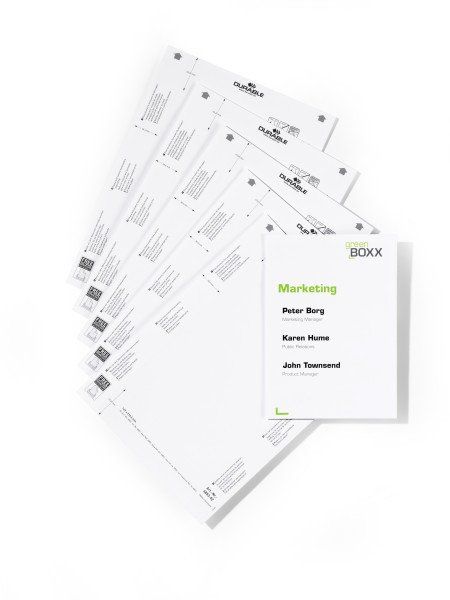 Durable 485302 self adhesive sign - Image 1
