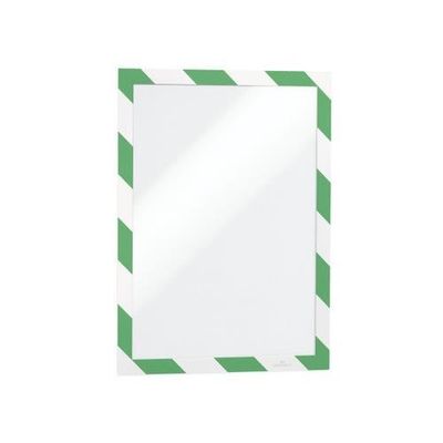 Durable DURAFRAME magnetic frame A4 Green. White