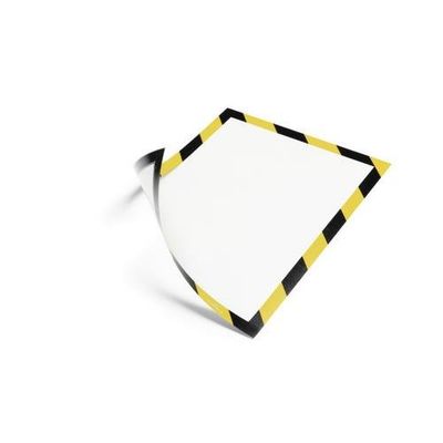Durable Duraframe magnetic frame A4 Black. Yellow