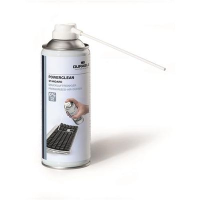 Durable POWERCLEAN compressed air duster 400 ml
