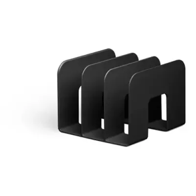 Durable ECO magazine rack Plastic Black - Thumbnail 2