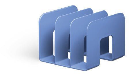 Durable ECO magazine rack Plastic Blue