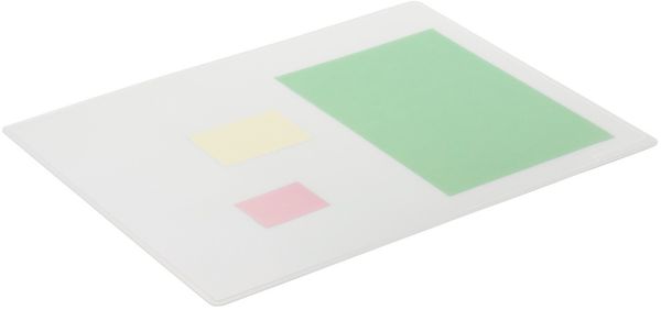 Durable 712219 desk pad Polypropylene (PP) Grey