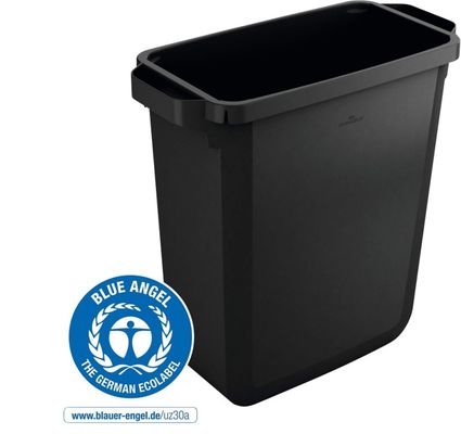 Durable URABIN ECO Rectangular Plastic Black - Thumbnail 2