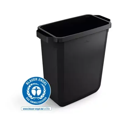Durable URABIN ECO Rectangular Plastic Black