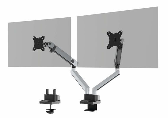 Durable 509723 monitor mount / stand 81.3 cm (32") Wall Silver