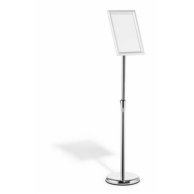 Durable 479823 sign holder/information stand A4 Aluminium. Plastic. St