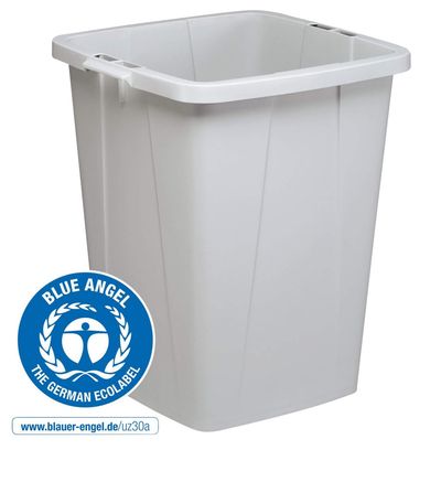 Durable 1800505050 waste container Rectangular Plastic Grey