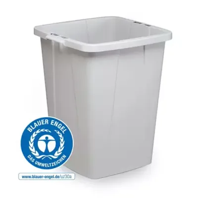 Durable 1800505050 waste container Rectangular Plastic Grey - Thumbnail 2