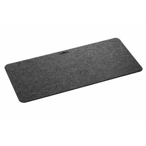 Durable 708158 desk pad PET felt Charcoal - Image 1