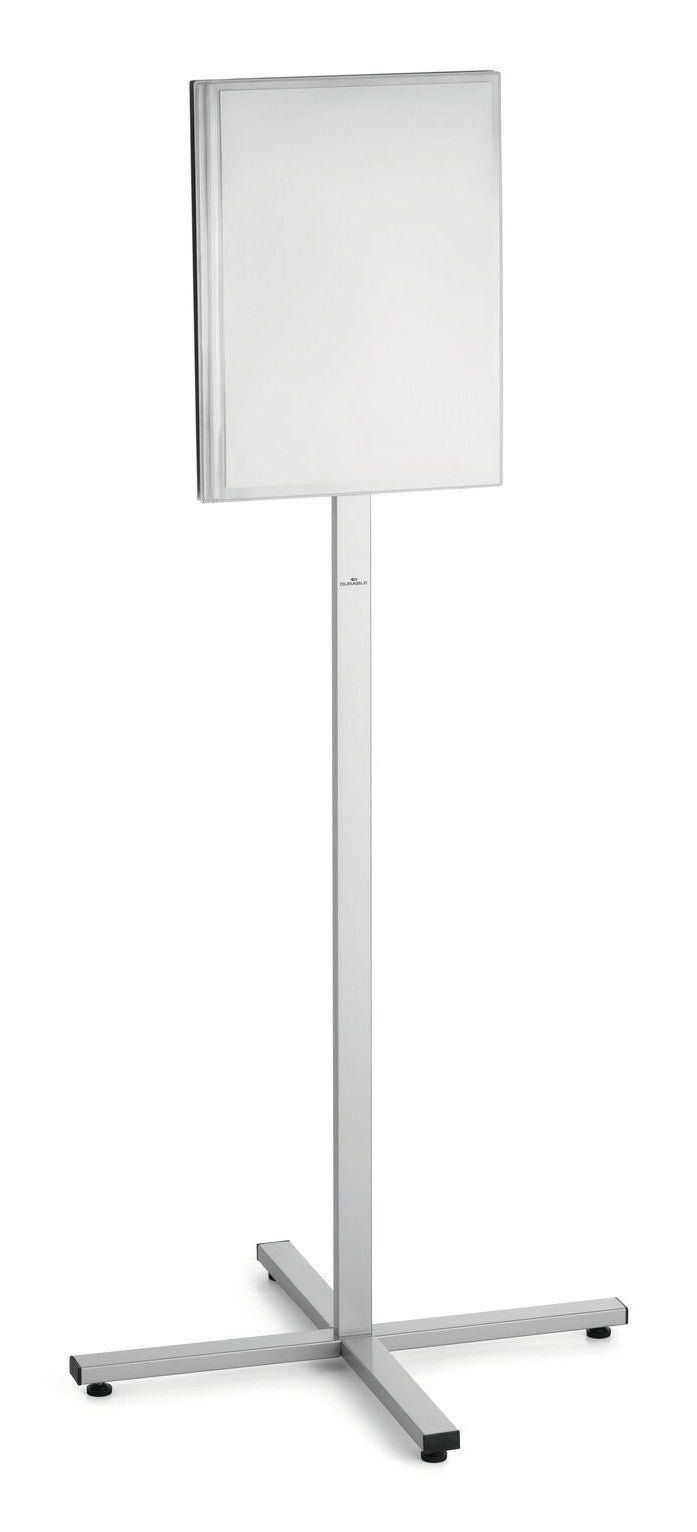Durable 502957 sign holder/information stand A3 Stainless steel Anthracite, Grey - Image 1