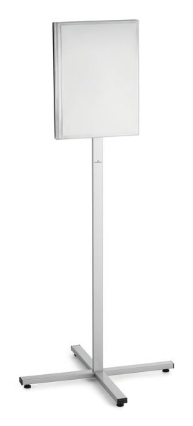 Durable 502957 sign holder/information stand A3 Stainless steel Anthracite, Grey