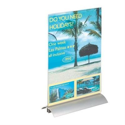 Durable PRESENTER A4 Acrylic Transparent