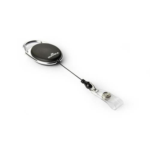 Durable BADGE REEL STYLE Black 10 pc(s) - Image 1