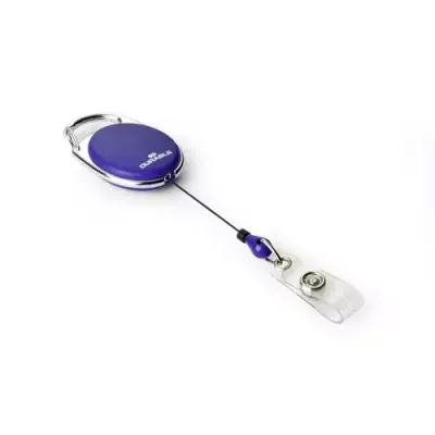 Durable 8324-07 Badge reel Blue 10 pc(s)