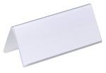 Durable 8050 sign holder/information stand Transparent