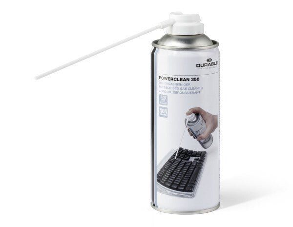 Durable POWERCLEAN 350 compressed air duster 350 ml - Image 1