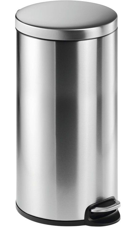 Durable Pedal Bin Round - Silver / 30l - Image 1
