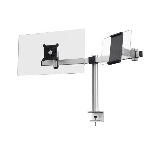 Durable Monitor mount for 1 screen and 1 tablet - Image 1