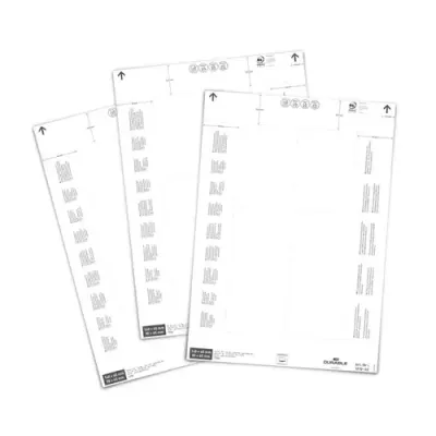 Durable 103102 80 pc(s) White Rectangle - Thumbnail 2