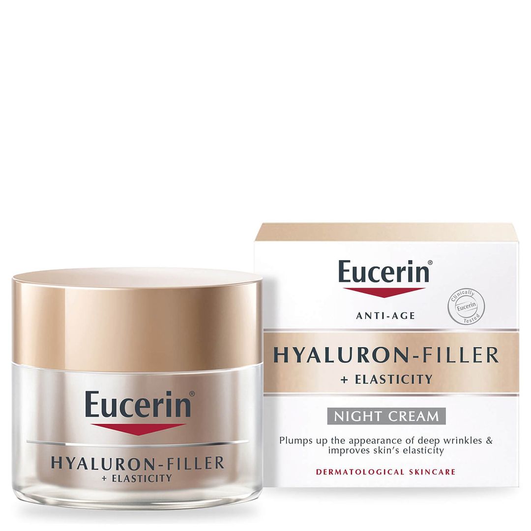 Eucerin Hyaluron-Filler + Elasticity Night Cream 50ml - Image 1