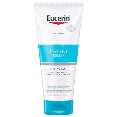 Eucerin Sensitive Relief Aftersun Gel Cream 200ml in Clear