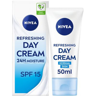Nivea Refreshing Day Cream 50ml - White - Thumbnail 2