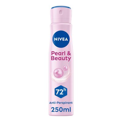 NIVEA 72h Pearl & Beauty Anti-perspirant Spray 250ml