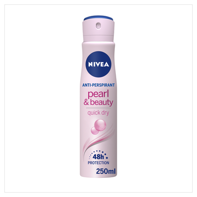 NIVEA 72h Pearl & Beauty Anti-perspirant Spray 250ml - Thumbnail 2