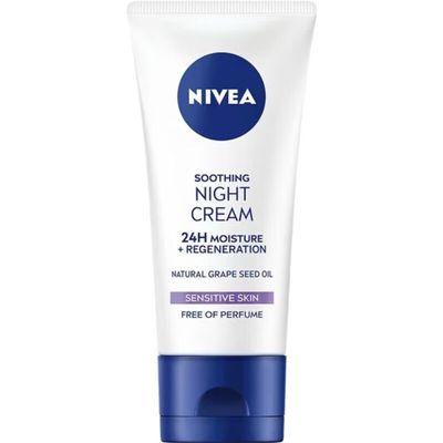 Nivea Sensitive Skin Soothing Night Cream 50ml - White