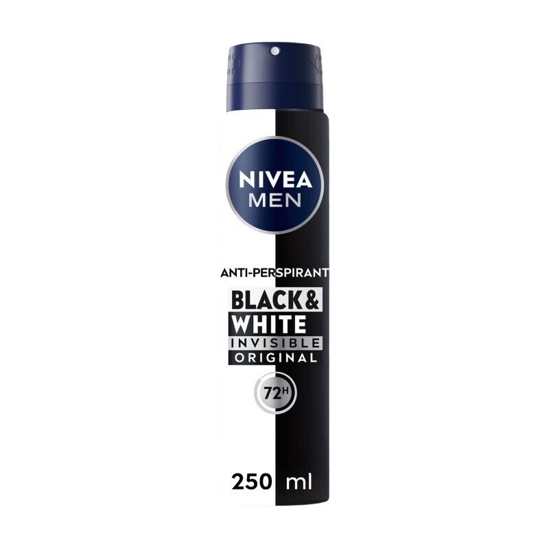 Nivea Men Black and White Invisible Fresh Deodorant - Image 1