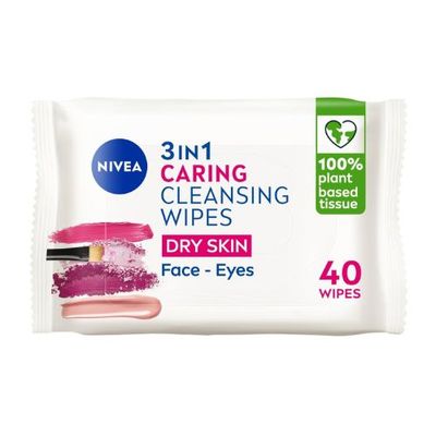 Nivea Biodegradable Dry Skin Cleansing Wipes - Thumbnail 2