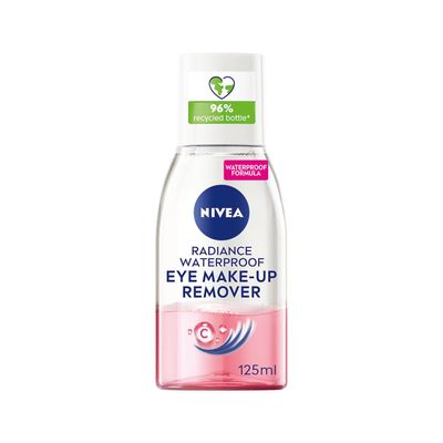 Nivea Radiance Waterproof Eye Make-Up Remover - Pink