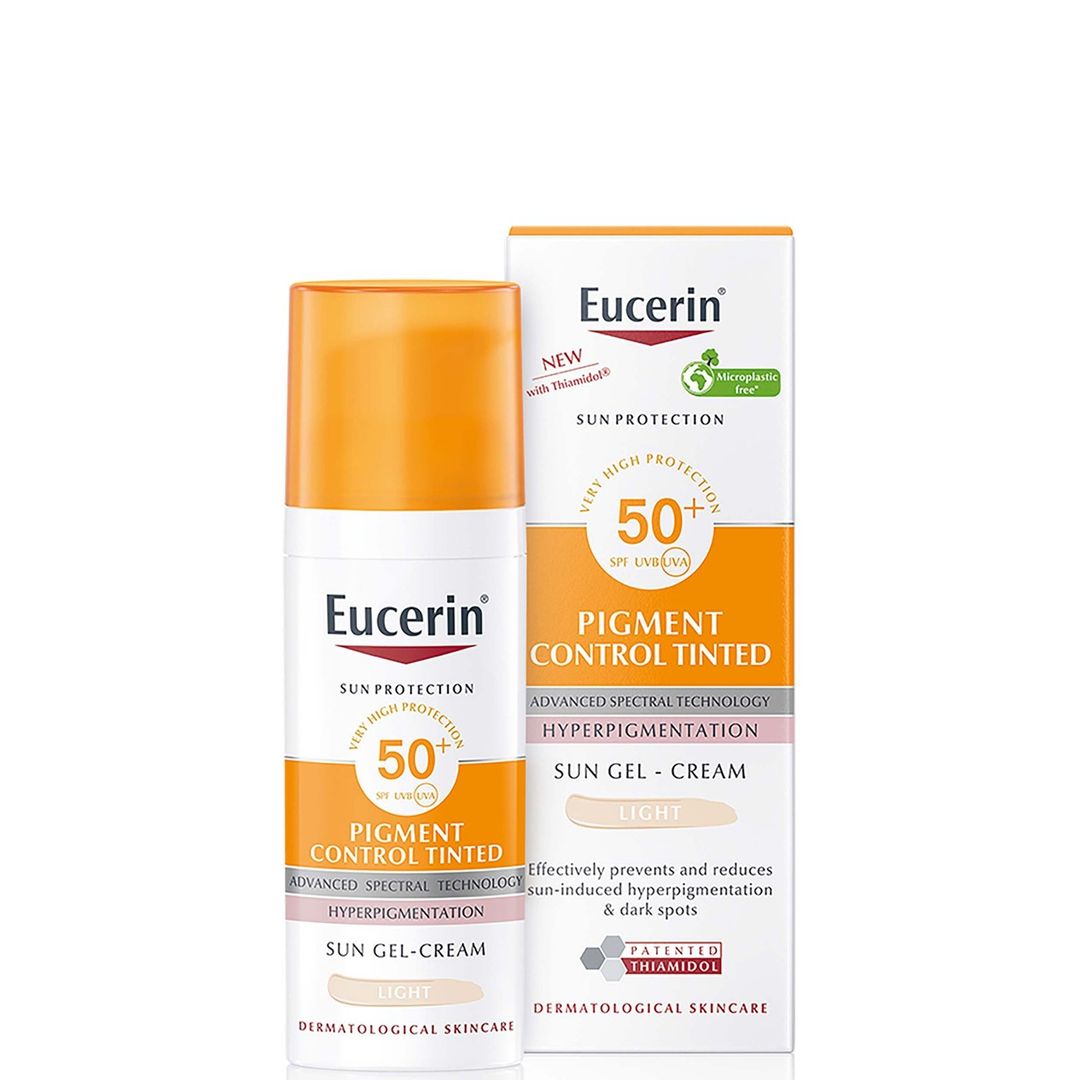 Eucerin Sun Face Pigment Control Tinted Light SPF50 50ml - Image 1