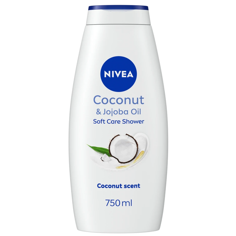 Nivea Care and Coconut Shower Gel - White - Image 1