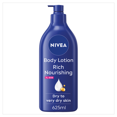 Nivea Rich Nourishing Body Lotion - Blue / 625ml