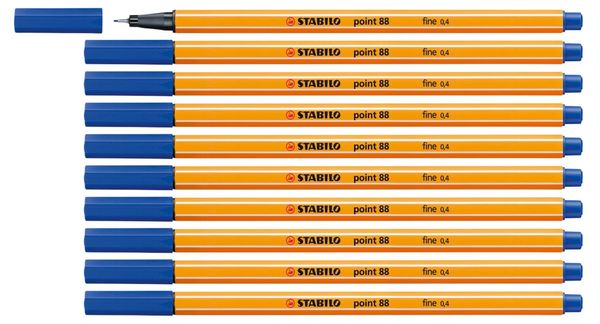 STABILO point 88 fineliner Blue 1 pc(s)