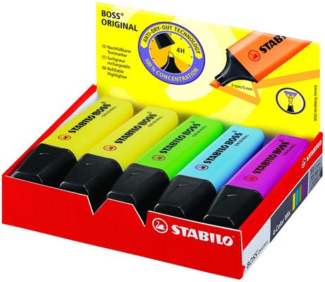 STABILO BOSS Original marker 10 pc(s) Multi