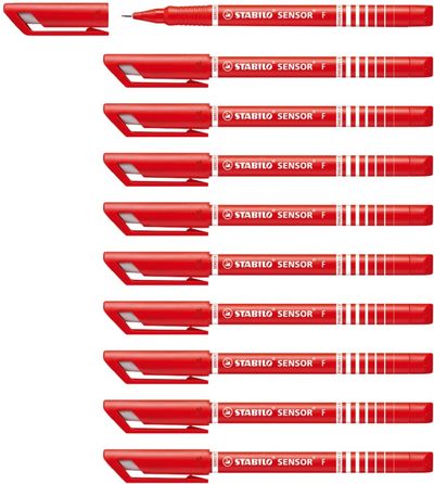 STABILO SENSOR fine fineliner Red 1 pc(s)