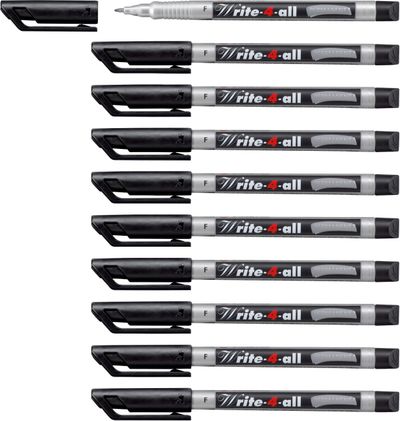 STABILO Write-4-all permanent marker Black 1 pc(s)
