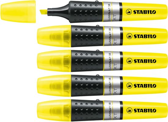 STABILO Luminator marker 1 pc(s) Chisel tip Yellow