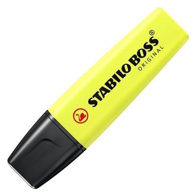 STABILO Boss Original marker 10 pc(s) Yellow