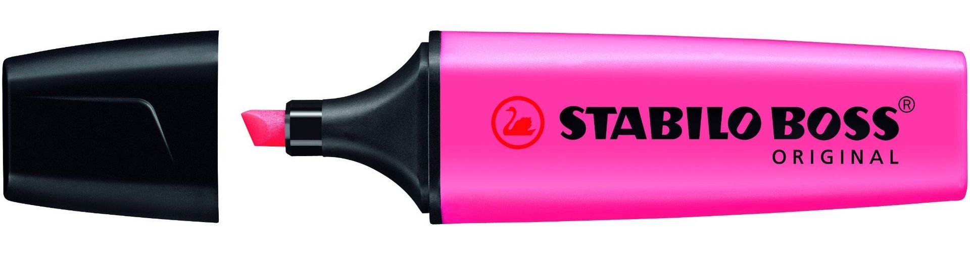 STABILO BOSS ORIGINAL marker 1 pc(s) Chisel tip Pink - Image 1