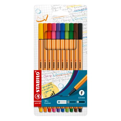 STABILO Point 88 fineliner Multi 10 pc(s)