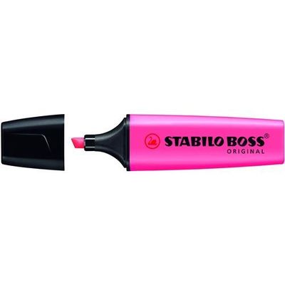 STABILO BOSS ORIGINAL marker 1 pc(s) Chisel tip Pink