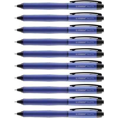 STABILO PALETTE Clip-on retractable pen 10 pc(s)