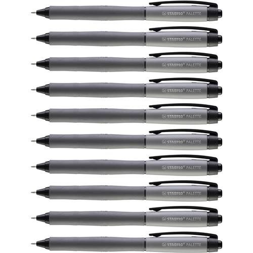 STABILO PALETTE Clip-on retractable pen 10 pc(s) - Image 1