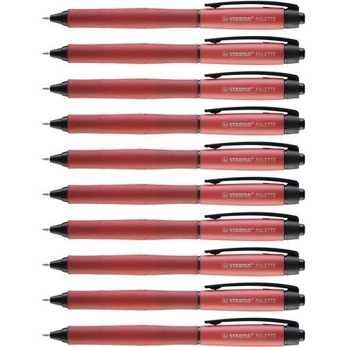 STABILO PALETTE Clip-on retractable pen 10 pc(s) - Image 1