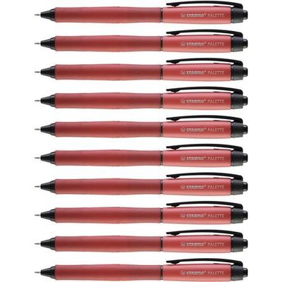 STABILO PALETTE Clip-on retractable pen 10 pc(s)